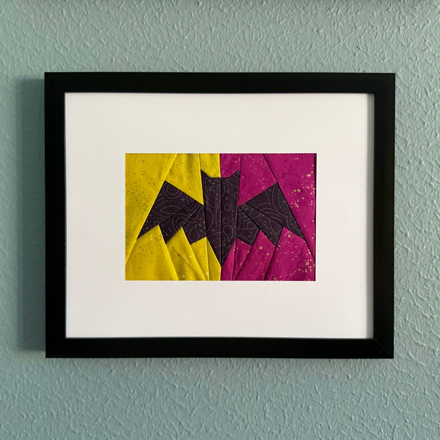 Bat Postcard/Quilt Block PDF Pattern