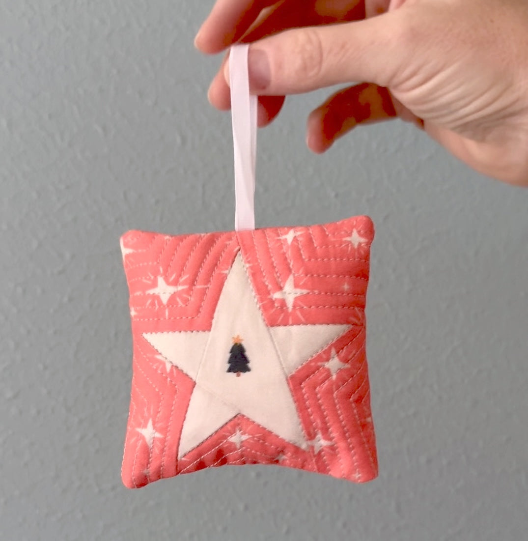 Quilted Star Ornament Pattern