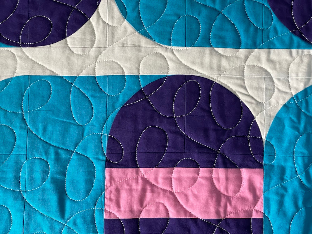 Ribbons Baby Quilt