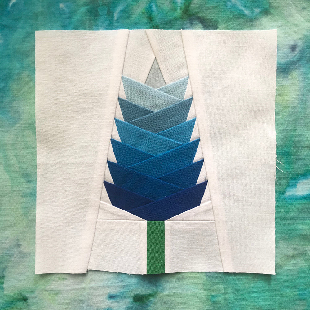 Bluebonnet Quilt Block Pattern