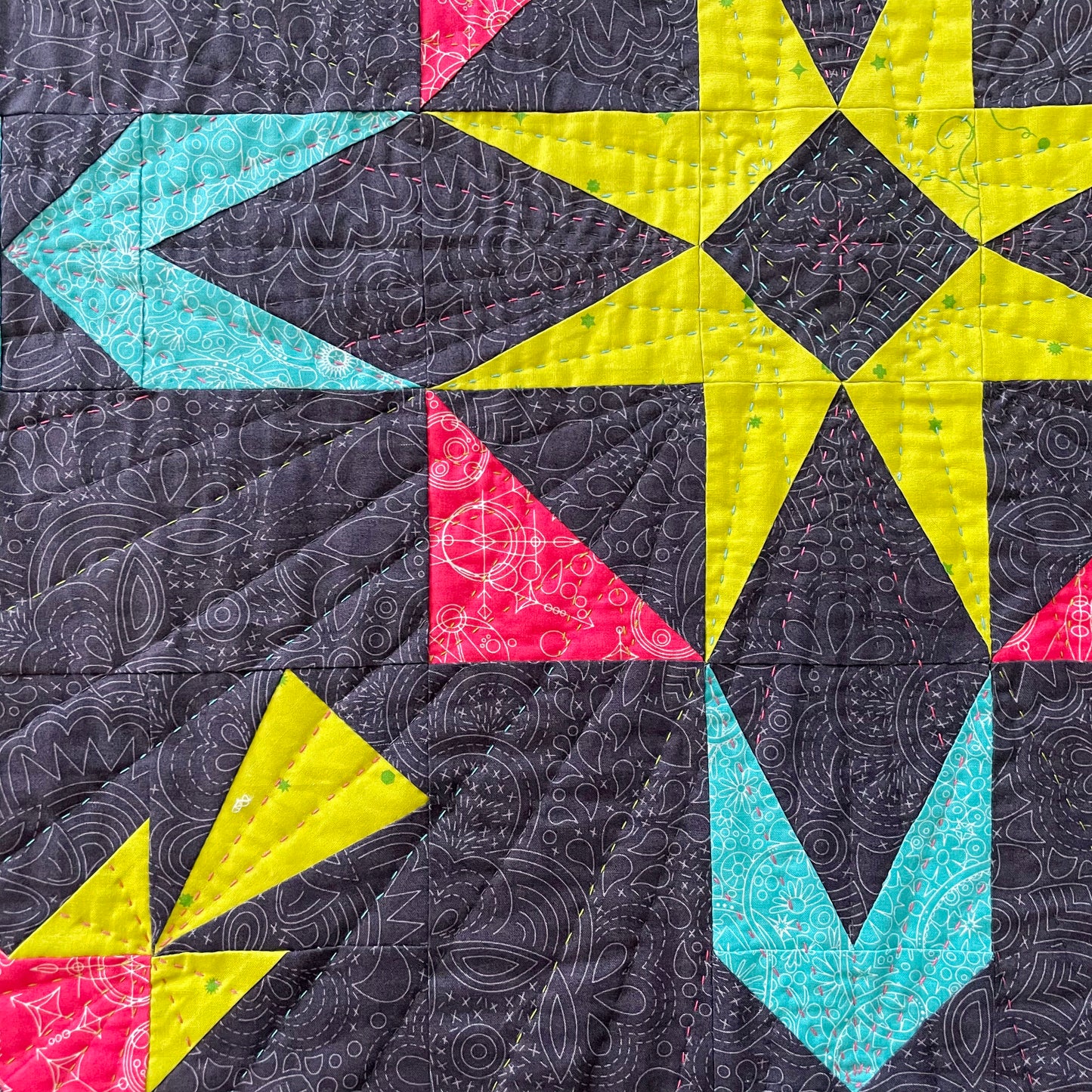 Harmony Hand-Pieced Wall Quilt