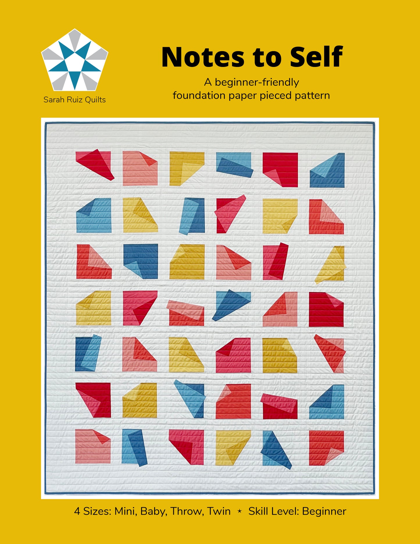 Notes to Self PRINT Pattern