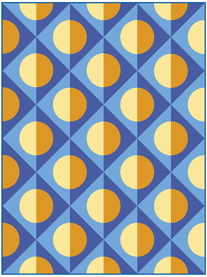 Quarter Moon PDF Pattern