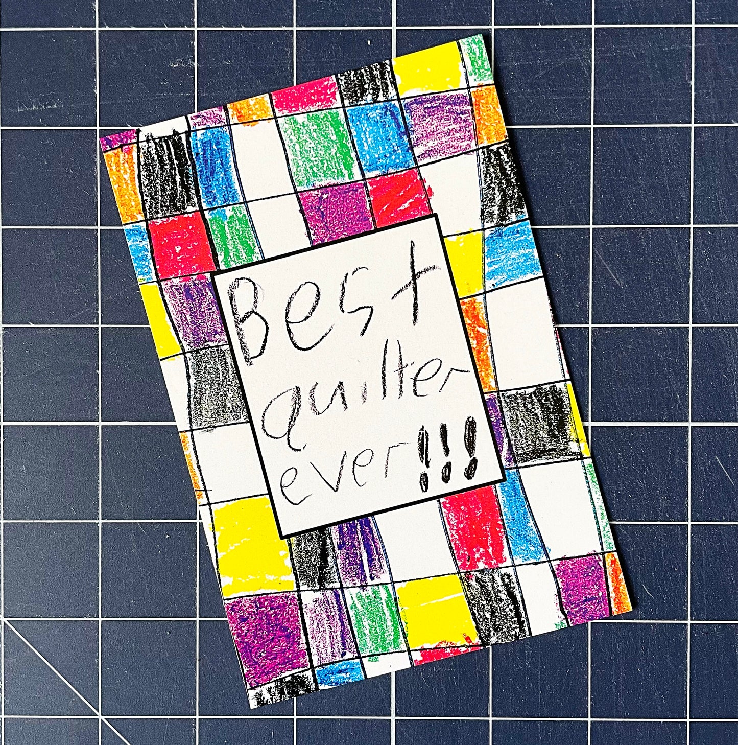 "Best Quilter Ever" Postcard