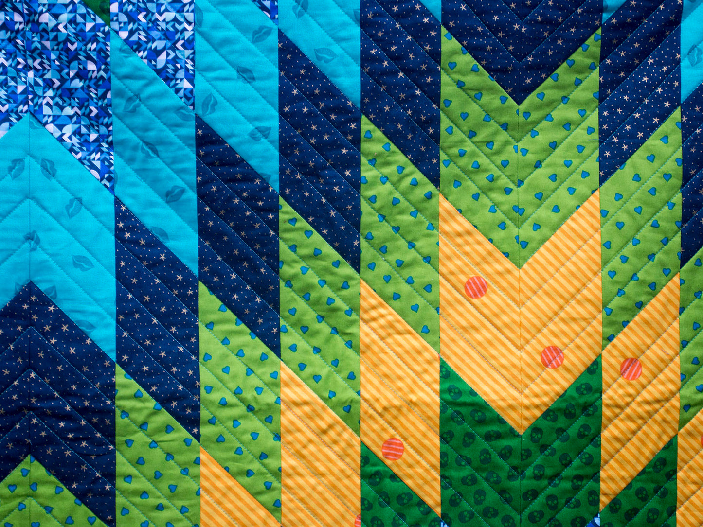 Broken Zig Zag PRINT Pattern