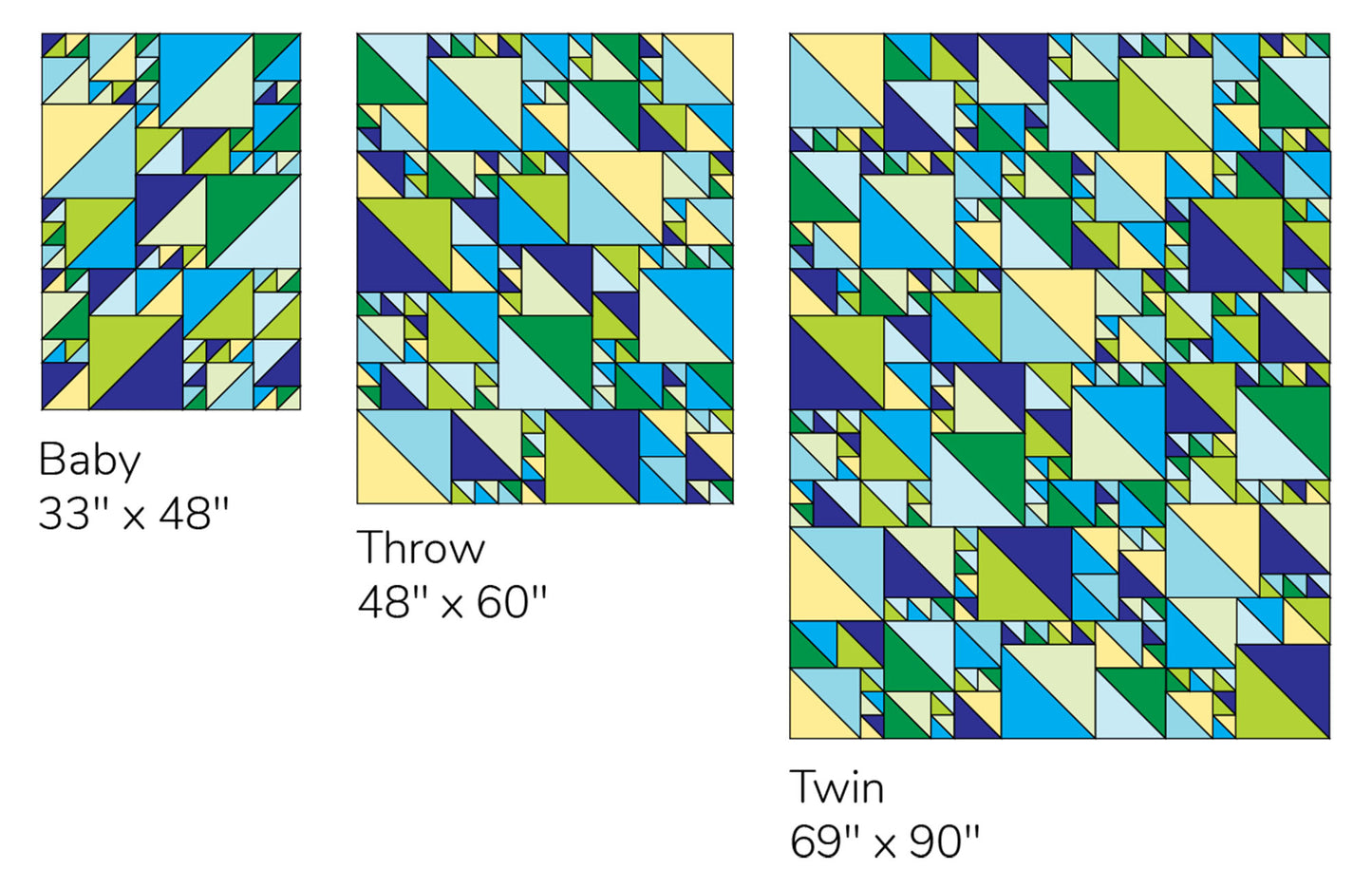 Triangles at Play PDF Pattern