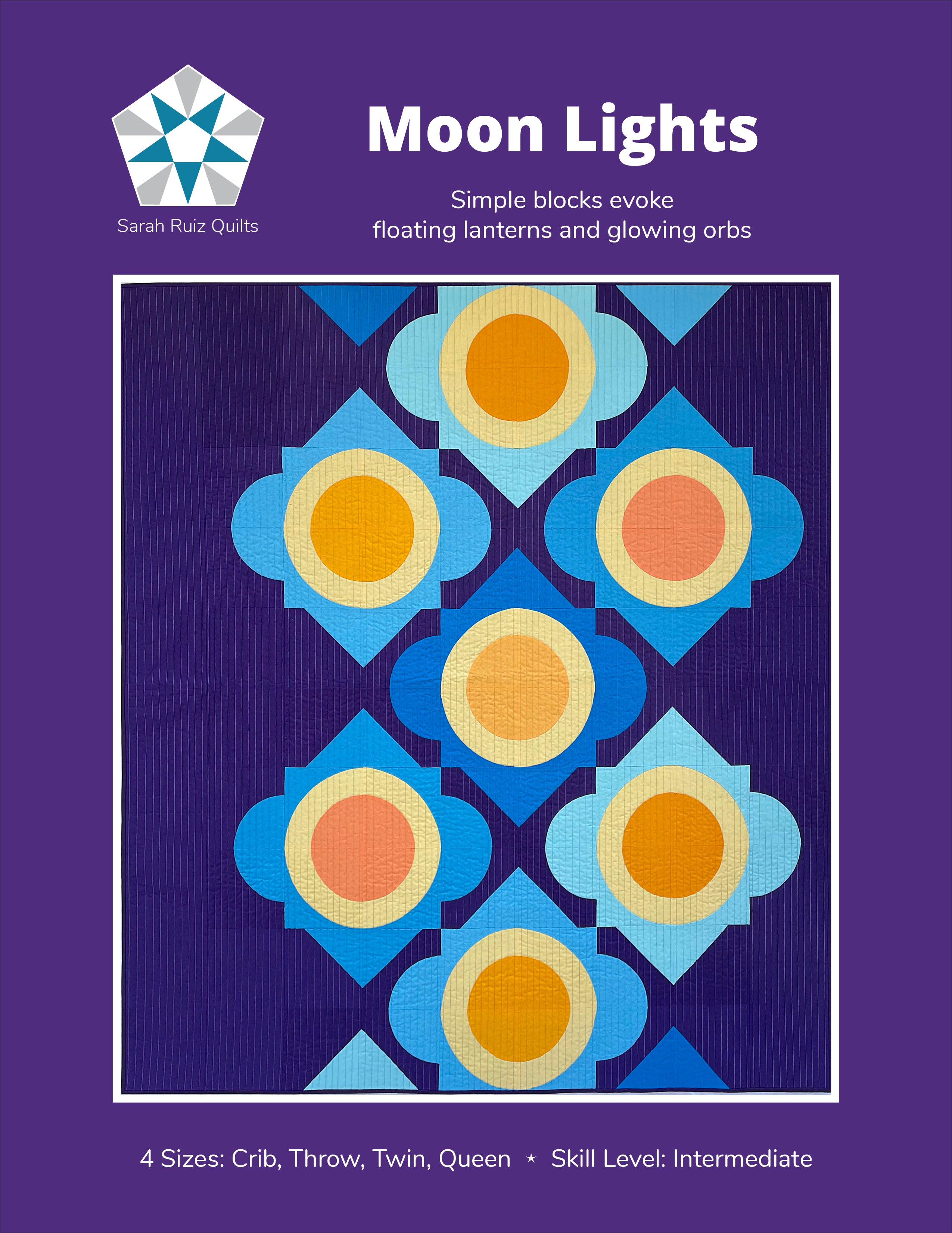 Moon Lights PDF Pattern – Sarah Ruiz Quilts