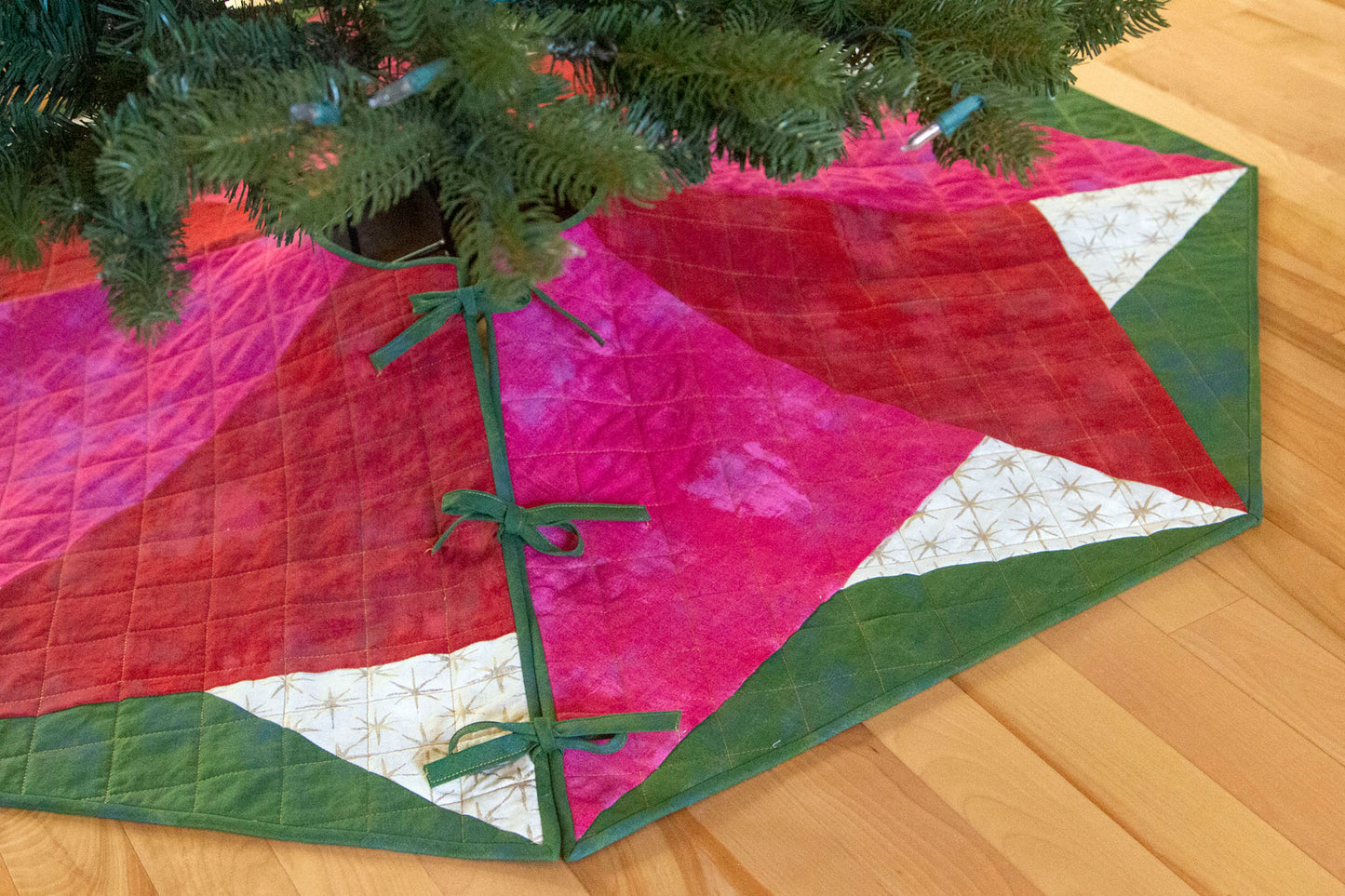 Spinning Star Tree Skirt PDF Pattern