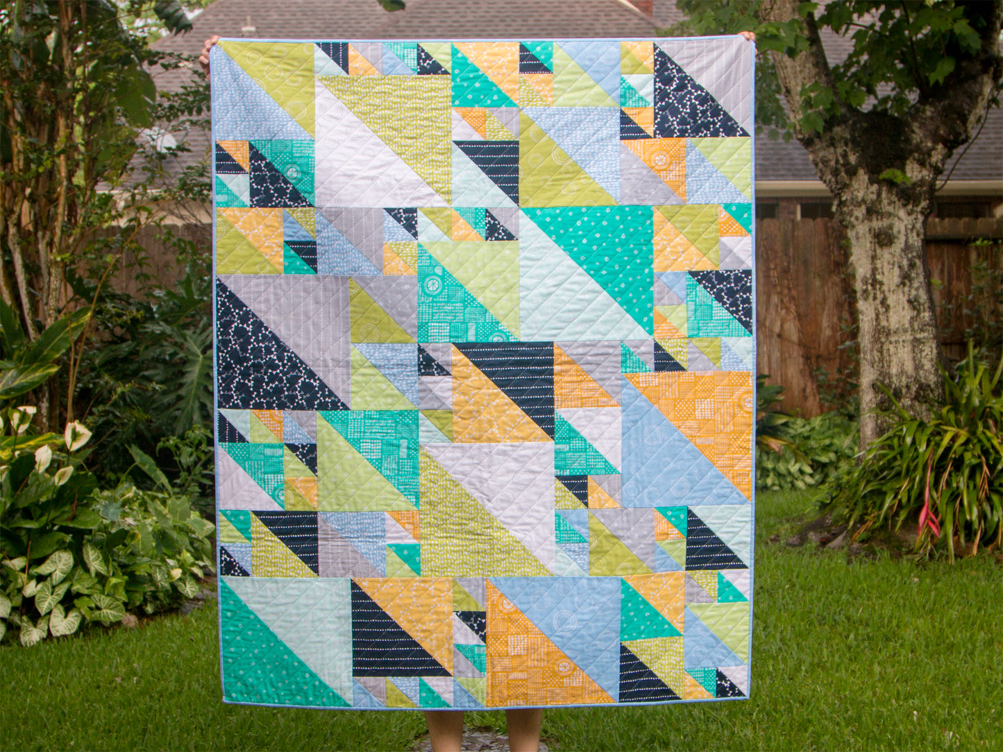Triangles at Play PDF Pattern
