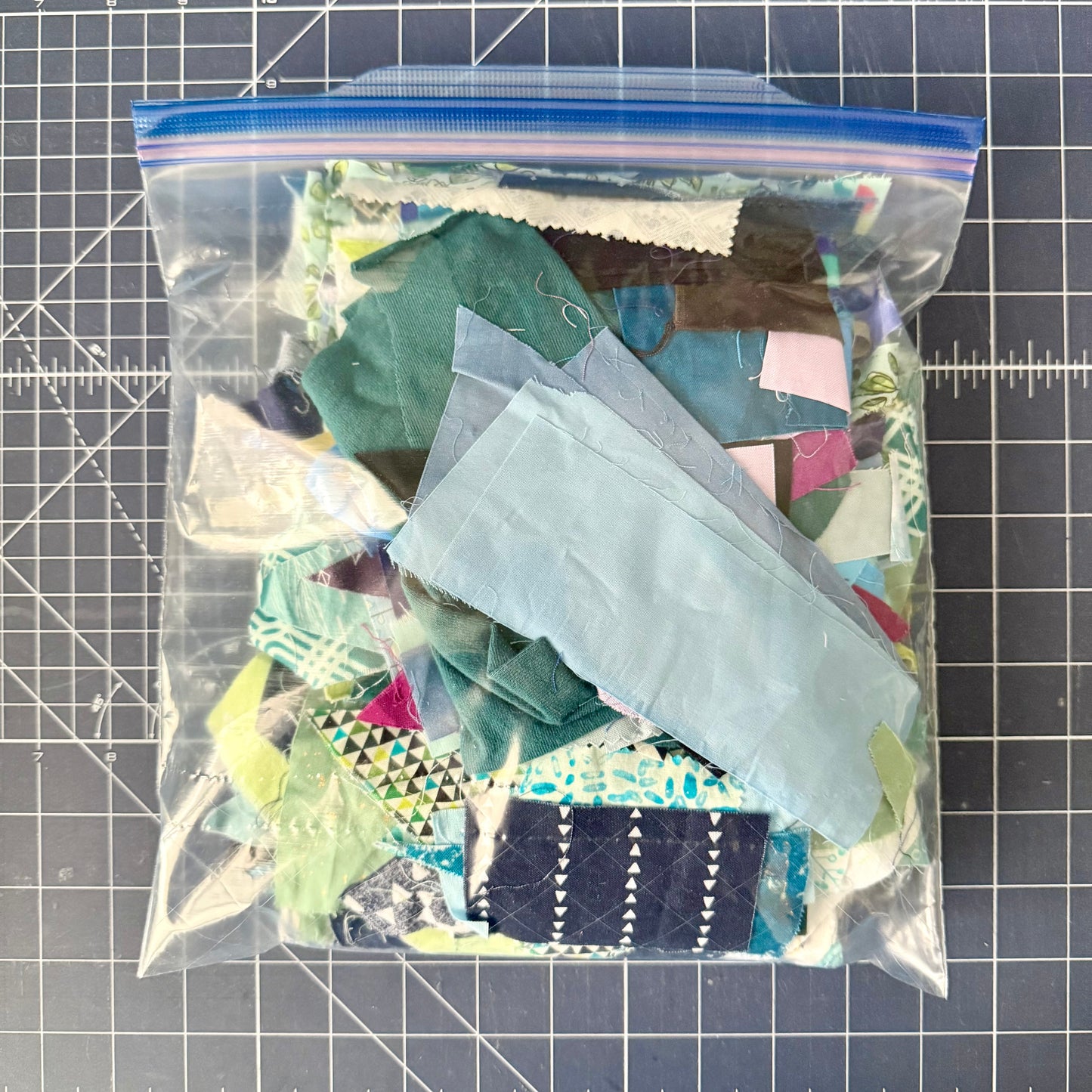 Scrap Bag - Cool Colors/Prints