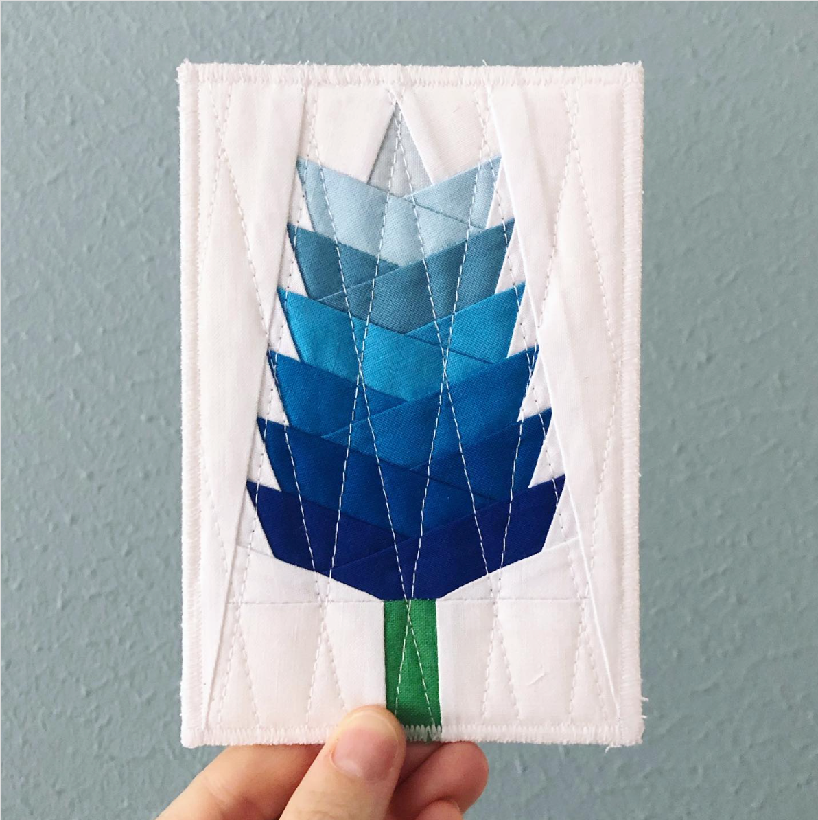 Bluebonnet Quilt Block Pattern