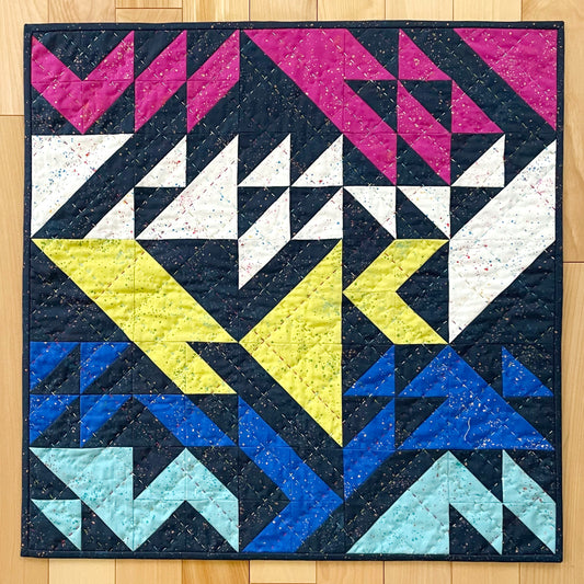 Geometric Triangle Mini/Wall Quilt