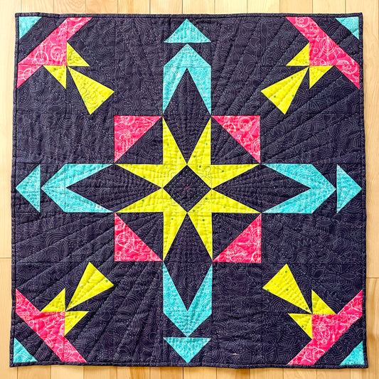 Harmony Hand-Pieced Wall Quilt