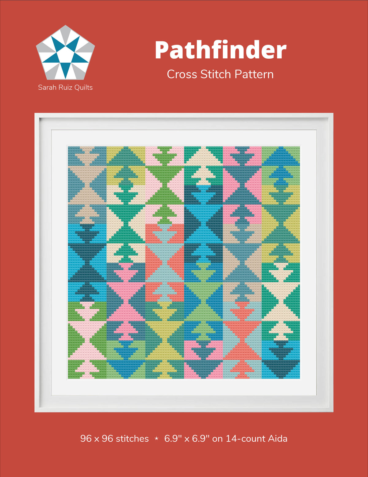 Pathfinder PDF Cross Stitch Pattern – Sarah Ruiz Quilts