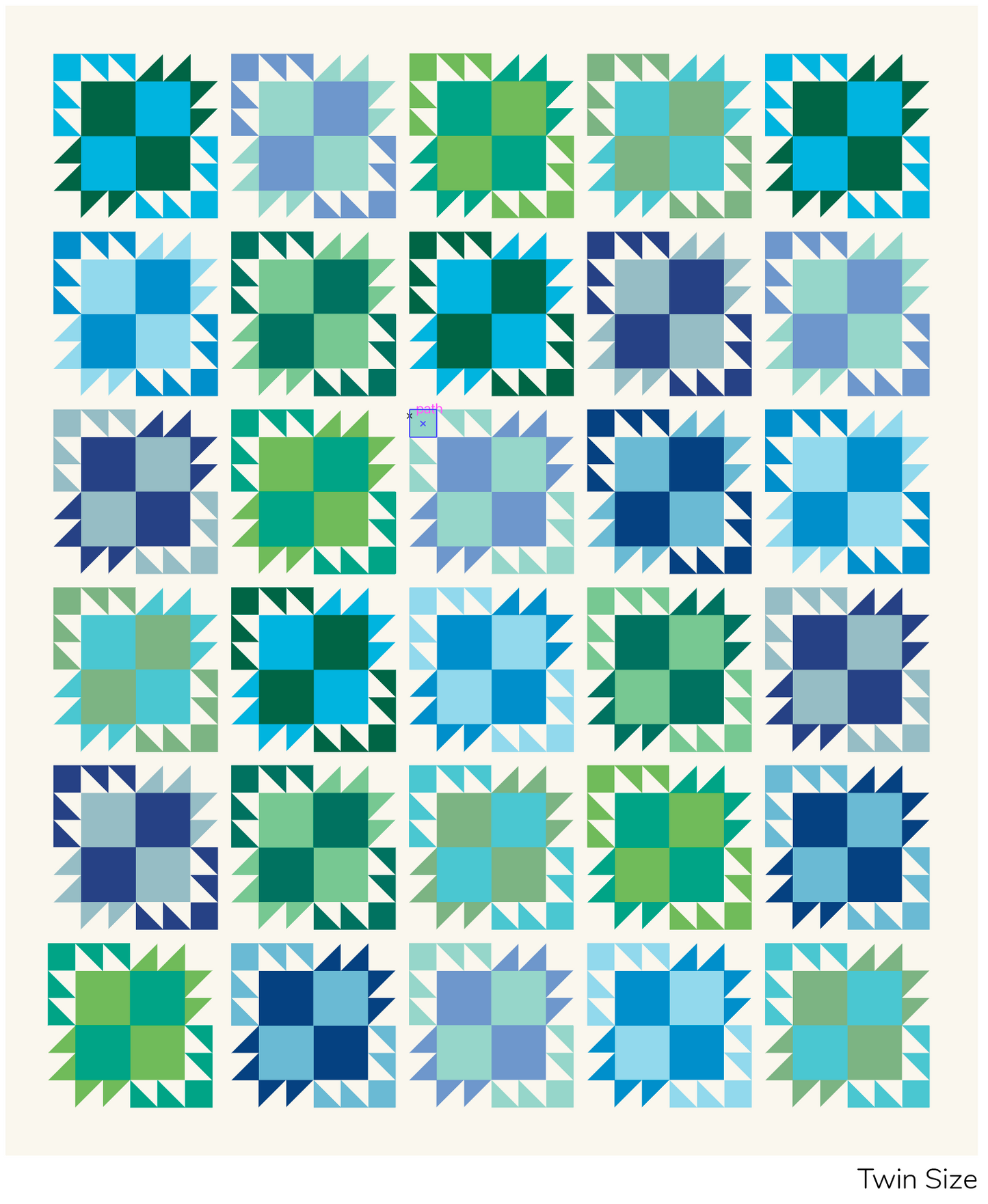 Sunsparks PRINT Pattern