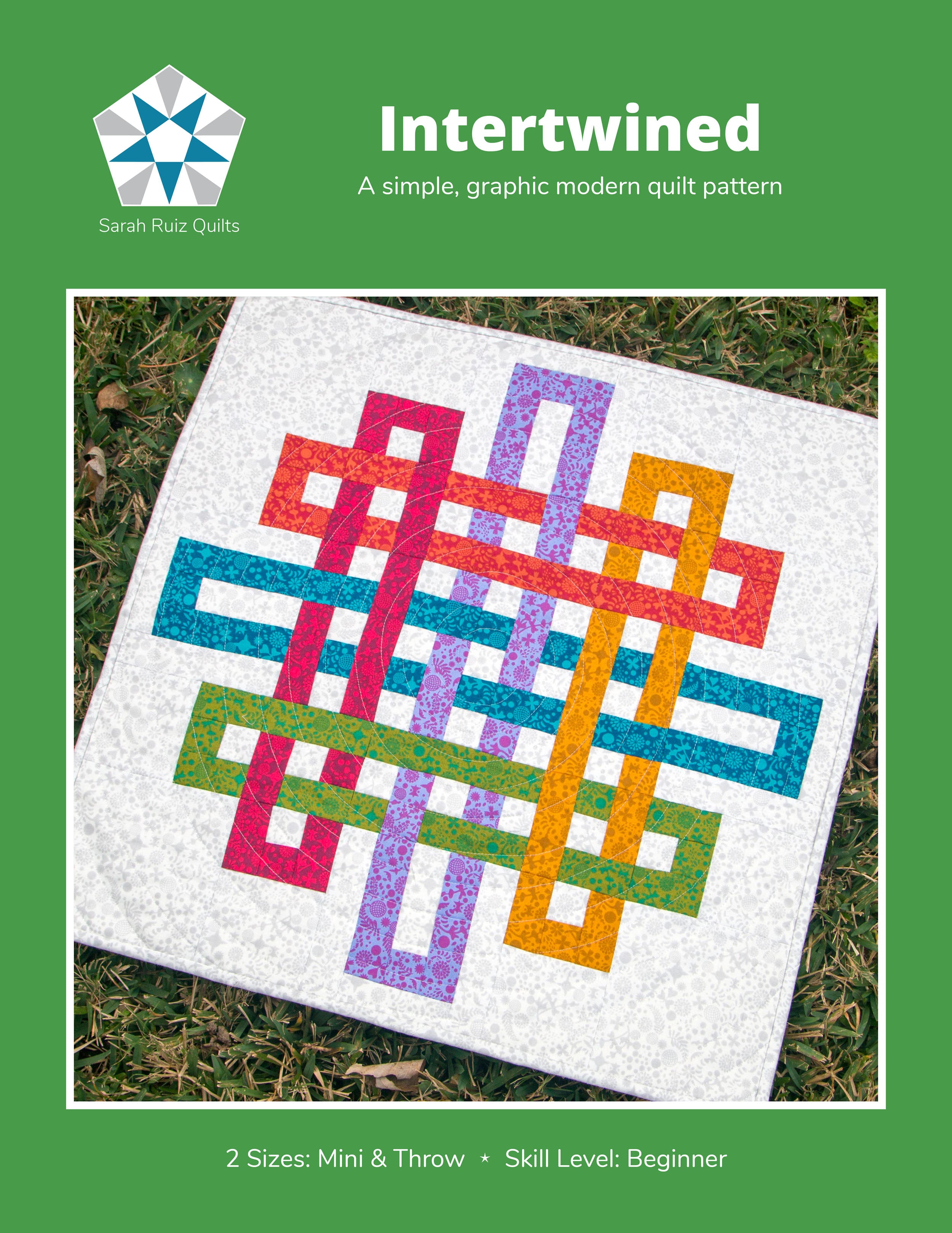 Intertwined PDF Pattern – Sarah Ruiz Quilts