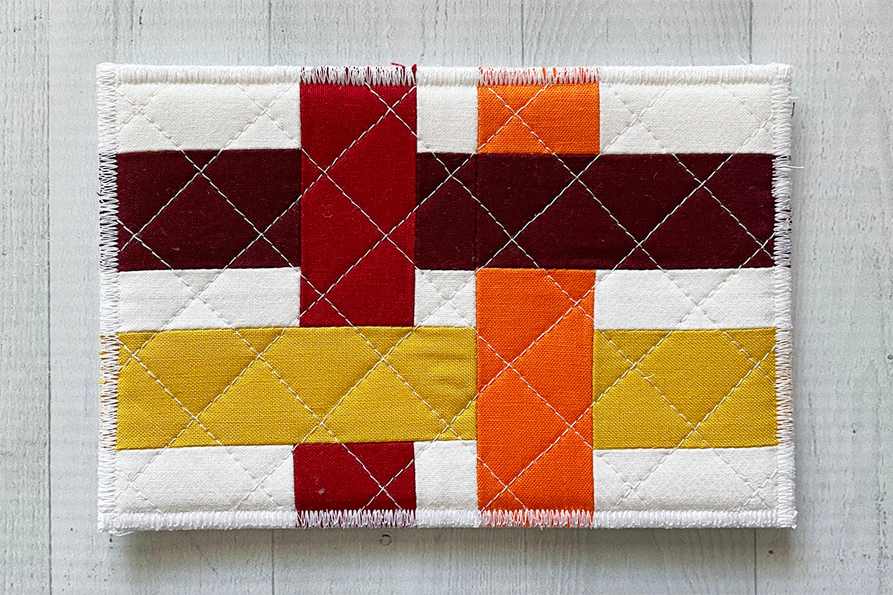 Quilted Fabric Postcard Supply Pack