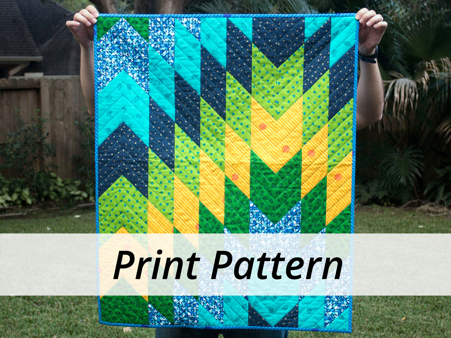 Broken Zig Zag PRINT Pattern