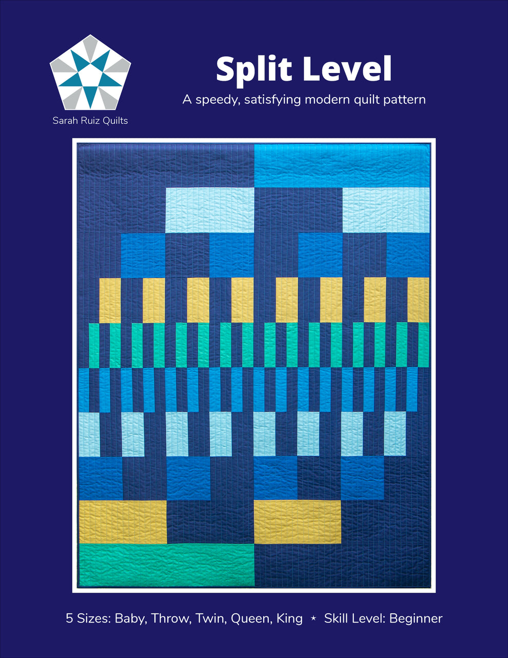 Split Level PDF Pattern – Sarah Ruiz Quilts